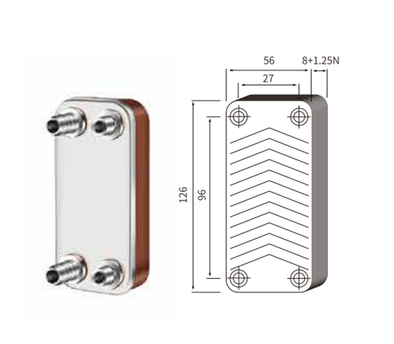 20444 Yacht accessoires-warmtewisselaar