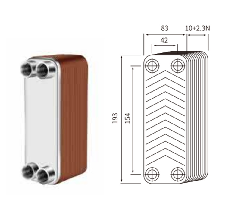 20447 Yacht accessoires-warmtewisselaar