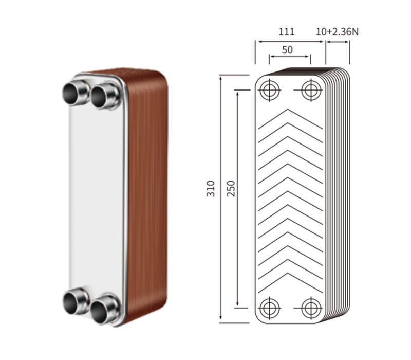 20449 Yacht accessoires-warmtewisselaar